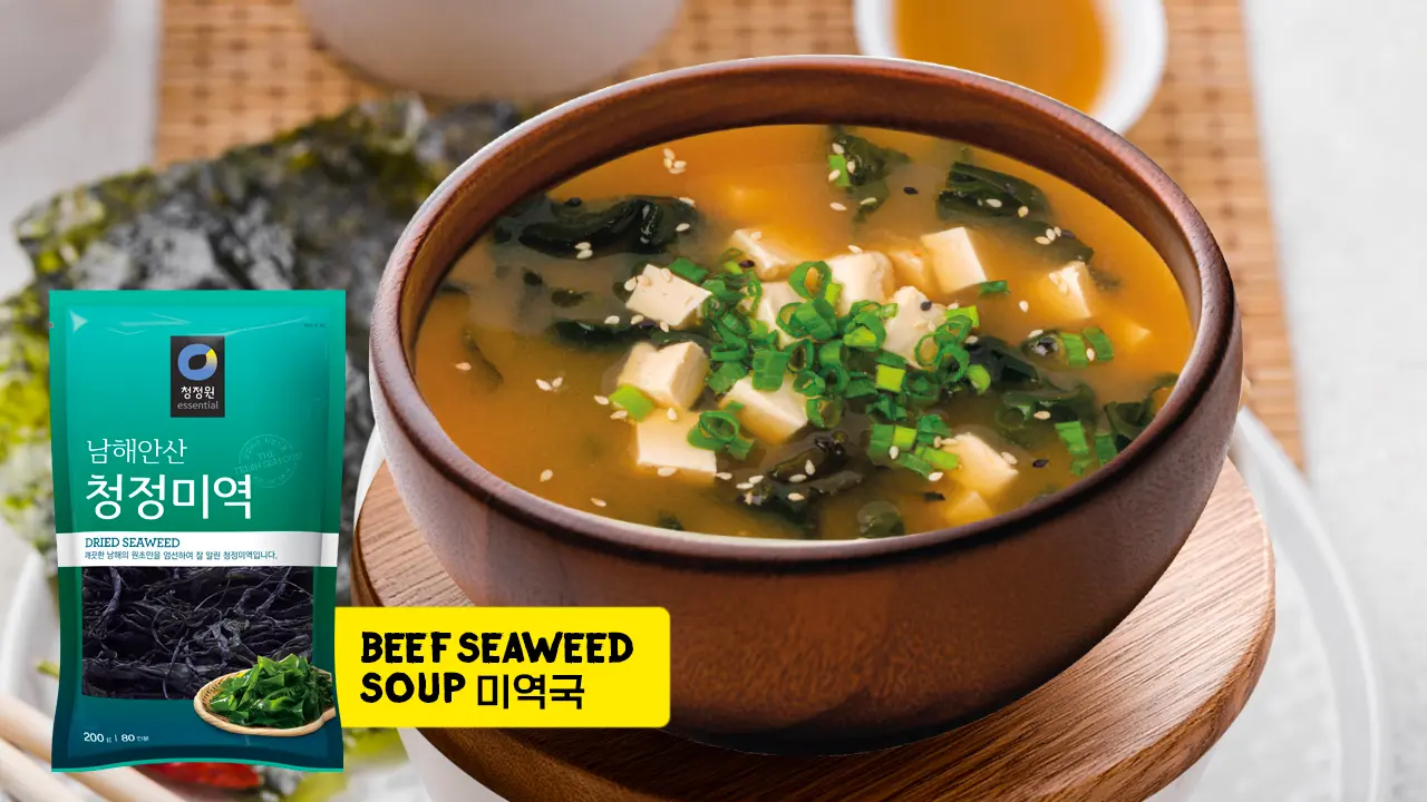 Resep Sup Rumput Laut Daging Sapi